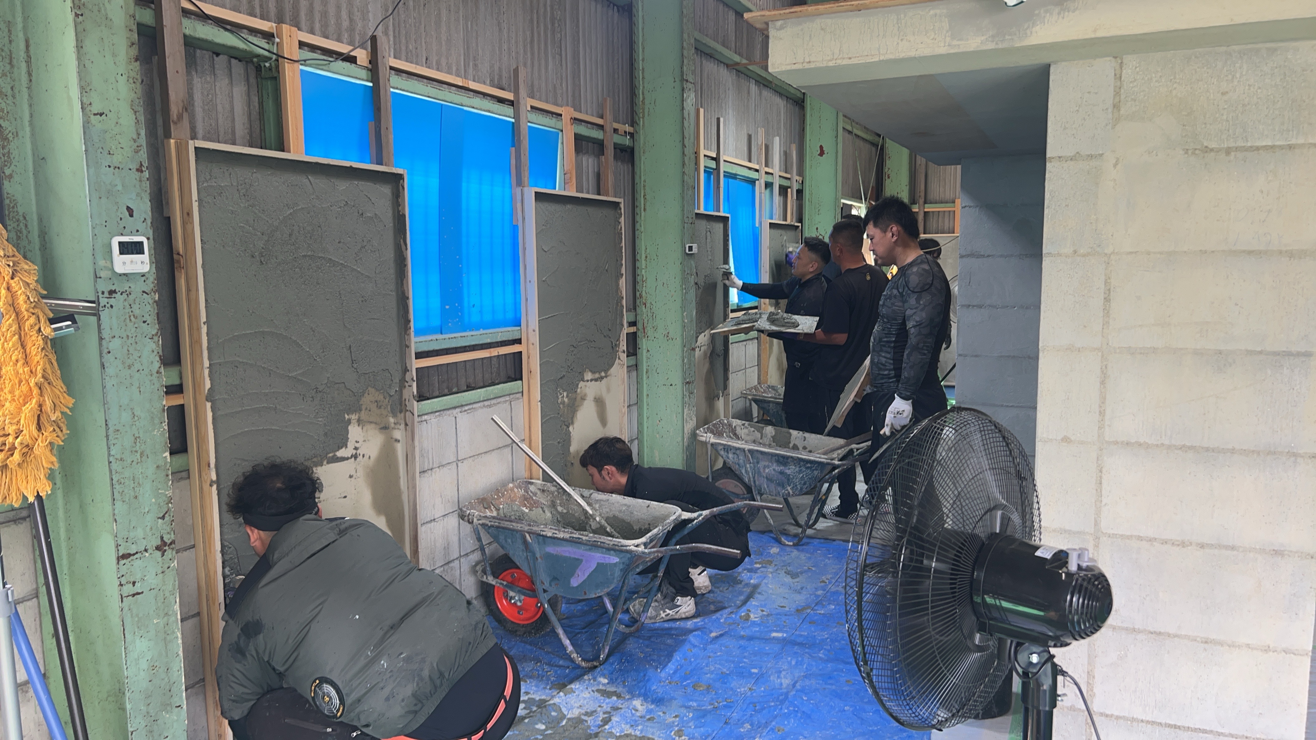 コンクリート復元工法研修