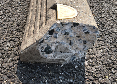 コンクリート補修　公共施設建築工事2施工前